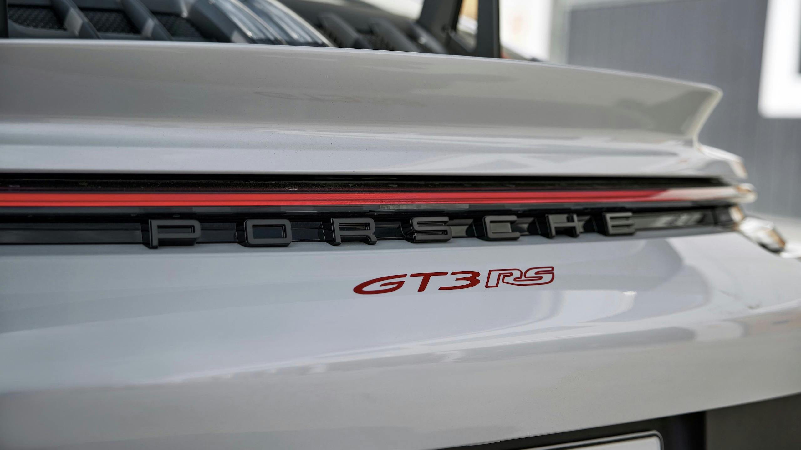 2023 Porsche 911 GT3 RS rear badging