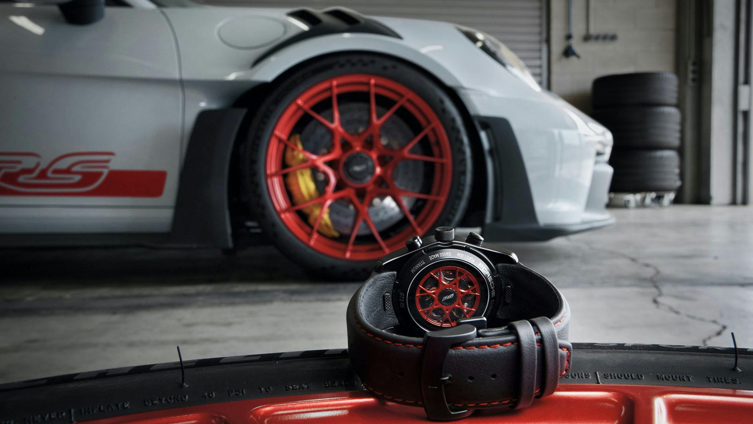 2023 Porsche 911 GT3 RS wheel matching watch