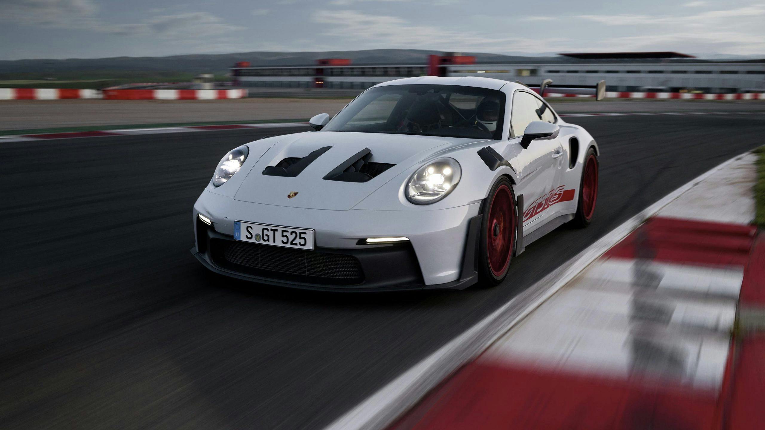 2023 Porsche 911 GT3 RS front three-quarter action