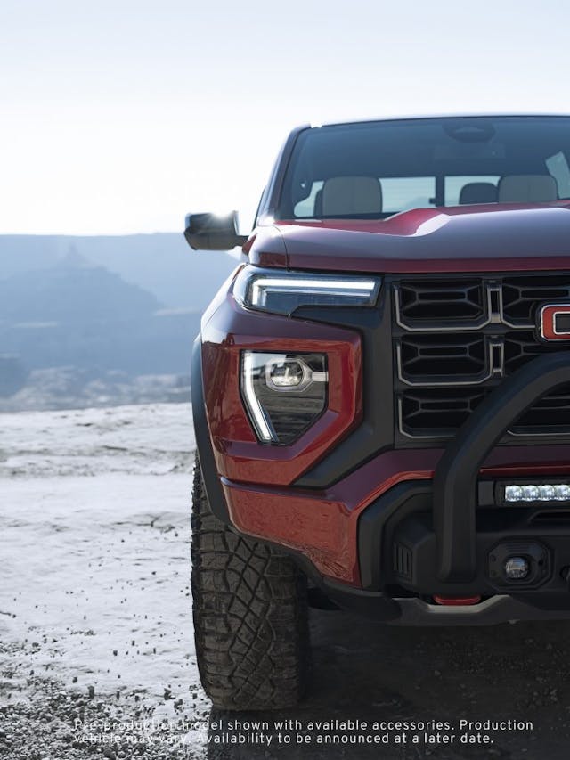 2023 gmc canyon at4x edition 1 teaser image front