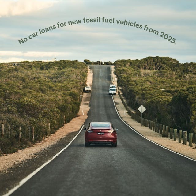 bank australia no combustion car loans 2025