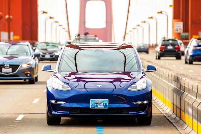 Tesla Autopilot Across the Golden Gate Bridge 2018