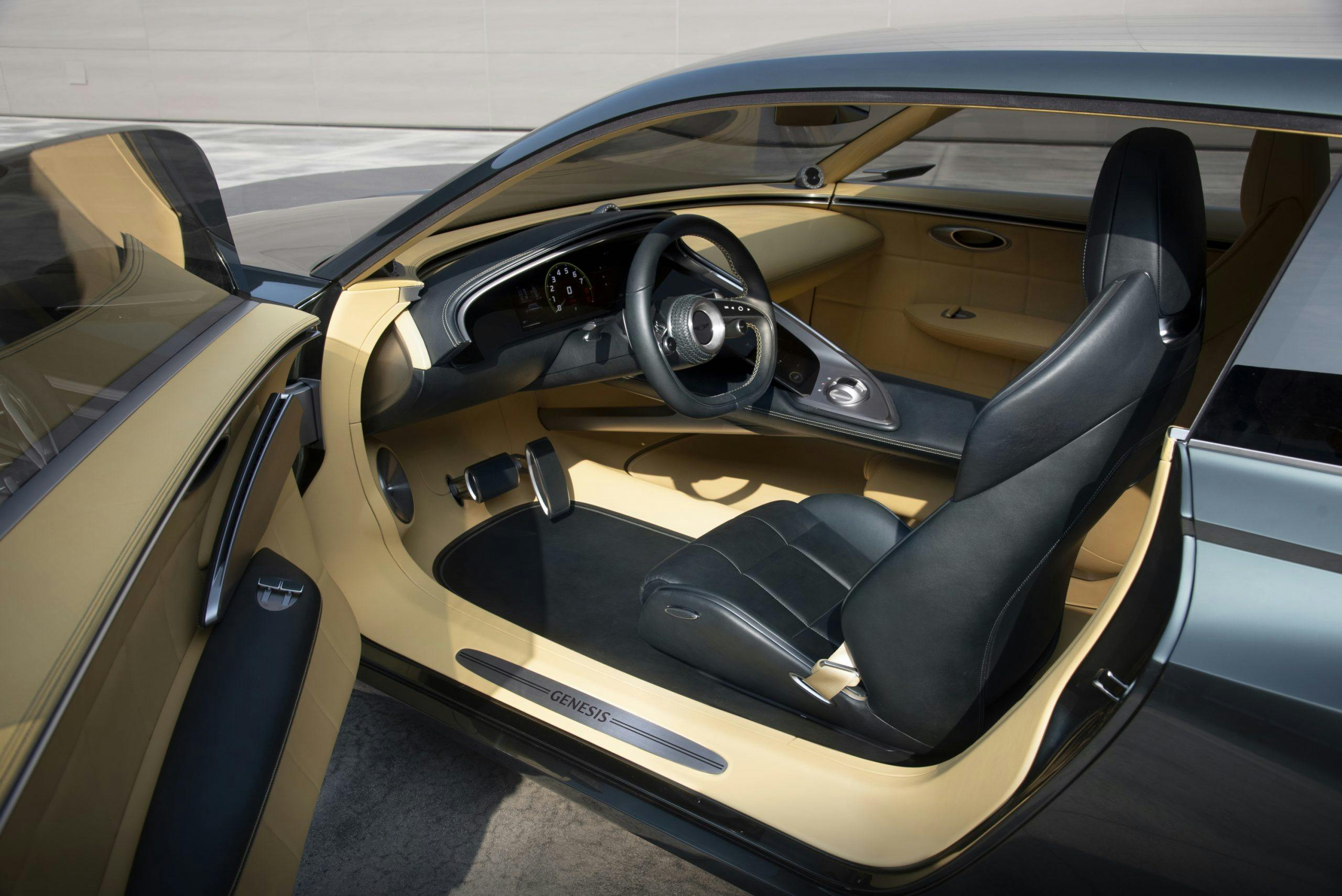 Genesis X Speedium Coupe concept interior