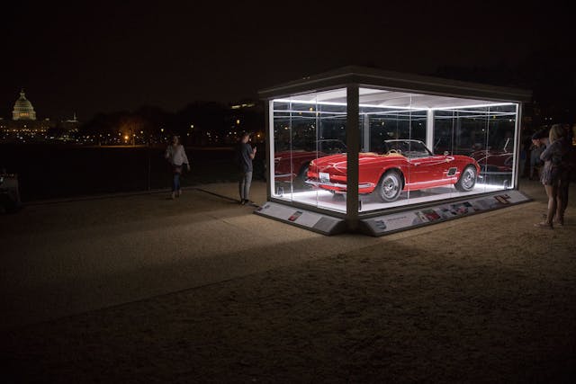 Ferris Bueller Ferrari display