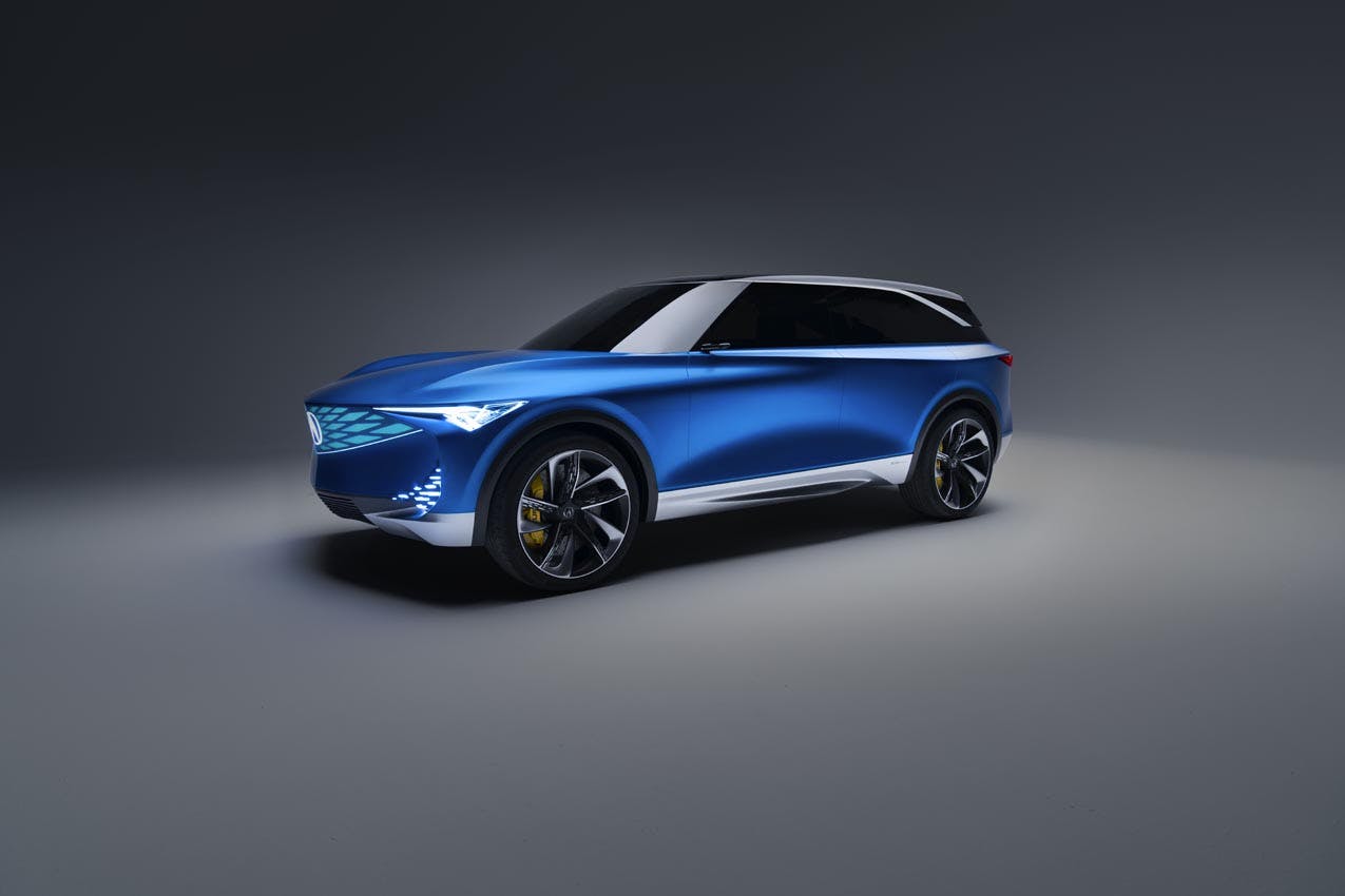 Acura Precision EV Concept exterior front three quarter