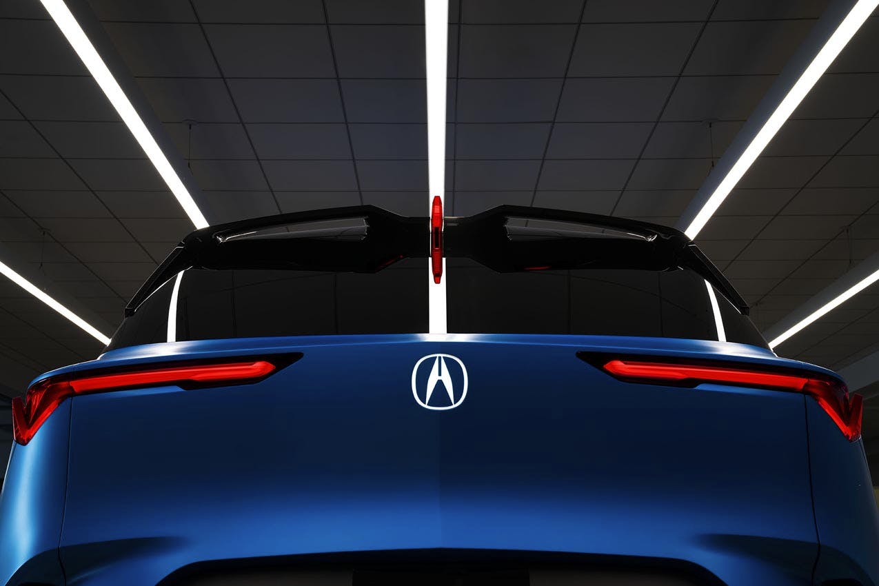 Acura Precision EV Concept exterior rear end detail