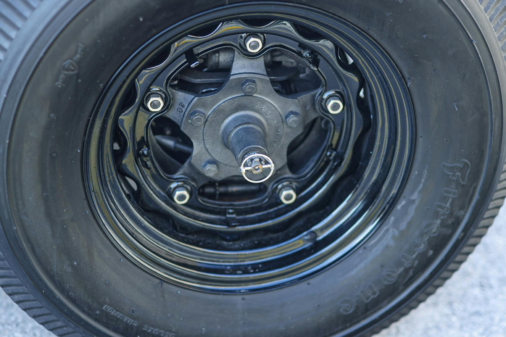 2022 Bonneville Car Show wheel tire
