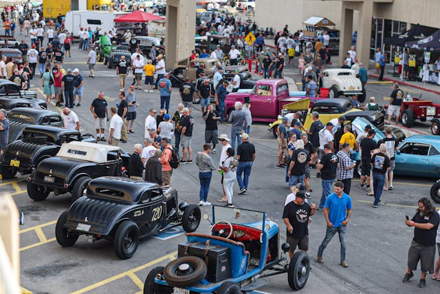 2022 Bonneville Car Show hotrod group