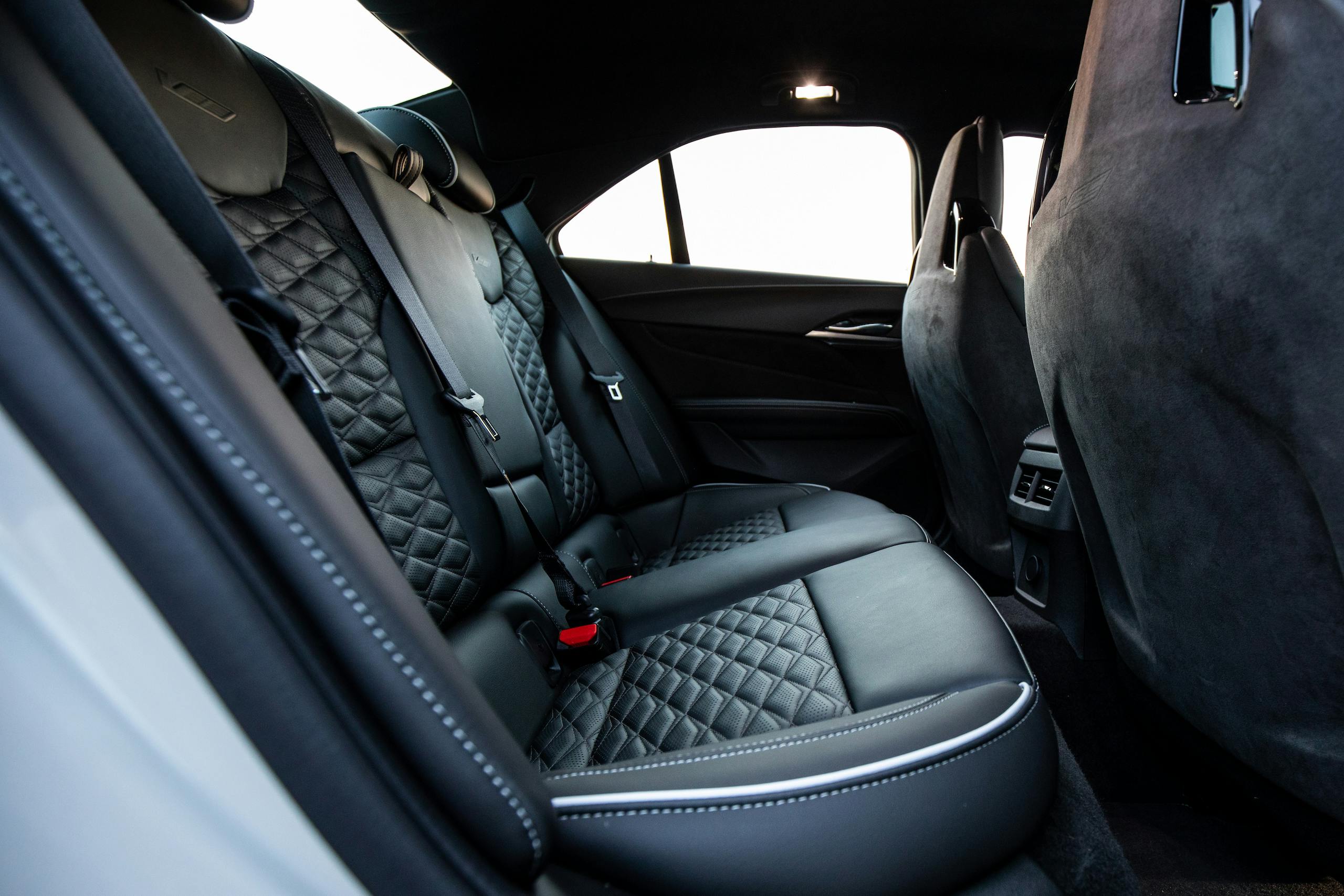 Cadillac CT4 interior rear seat