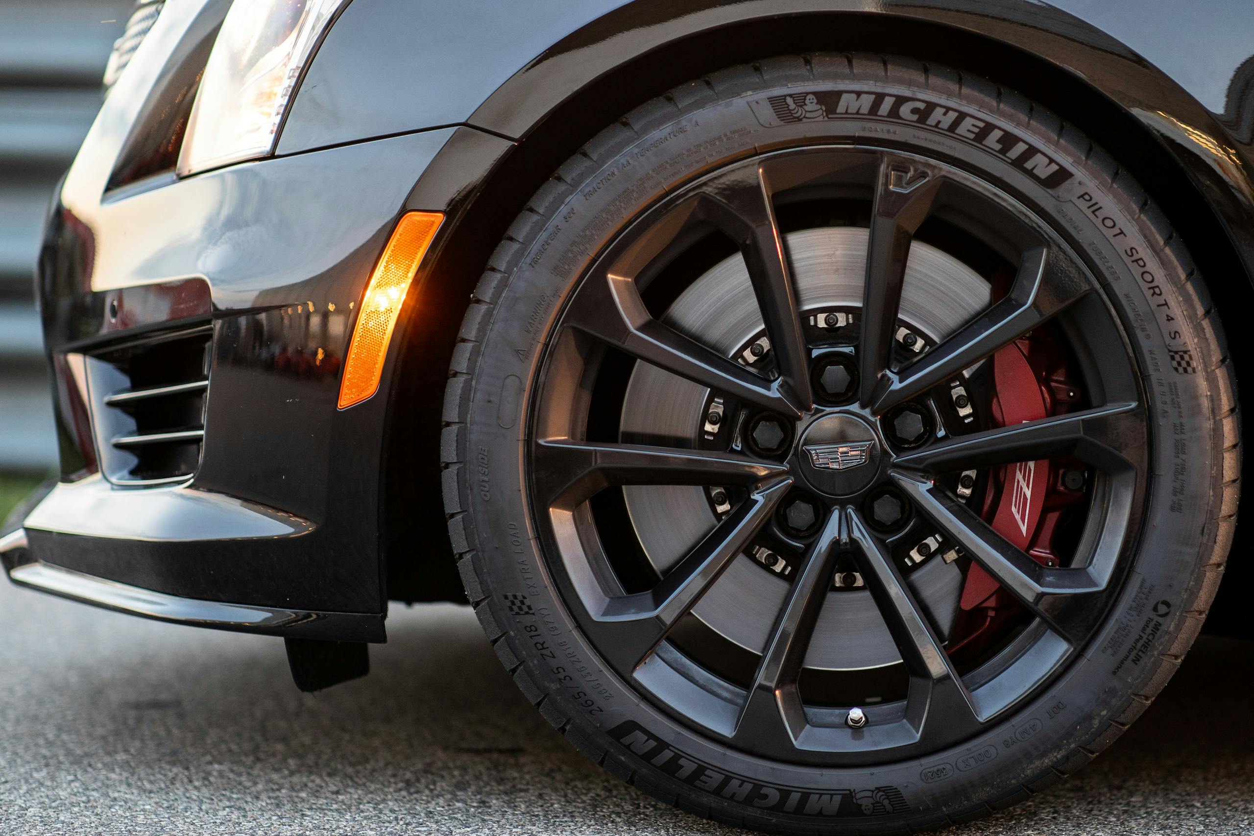 Cadillac ATS-V wheel tire brake