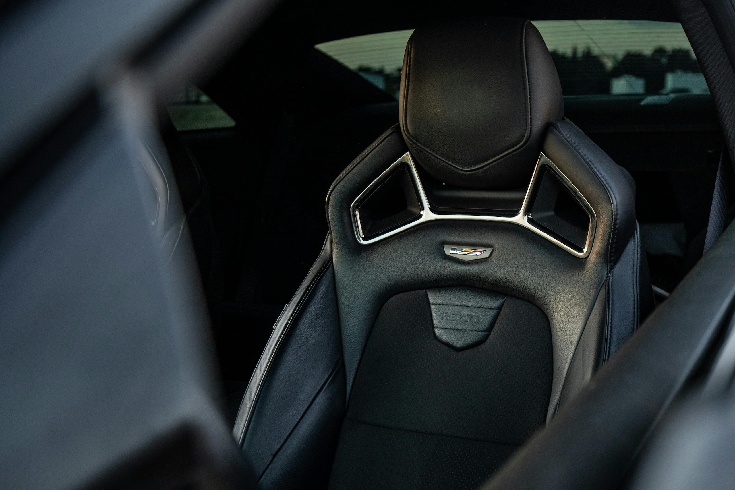 Cadillac ATS-V interior seat