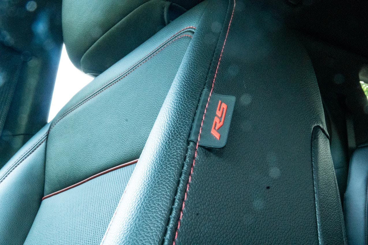2022 Chevy Equinox RS AWD interior RS seat badging