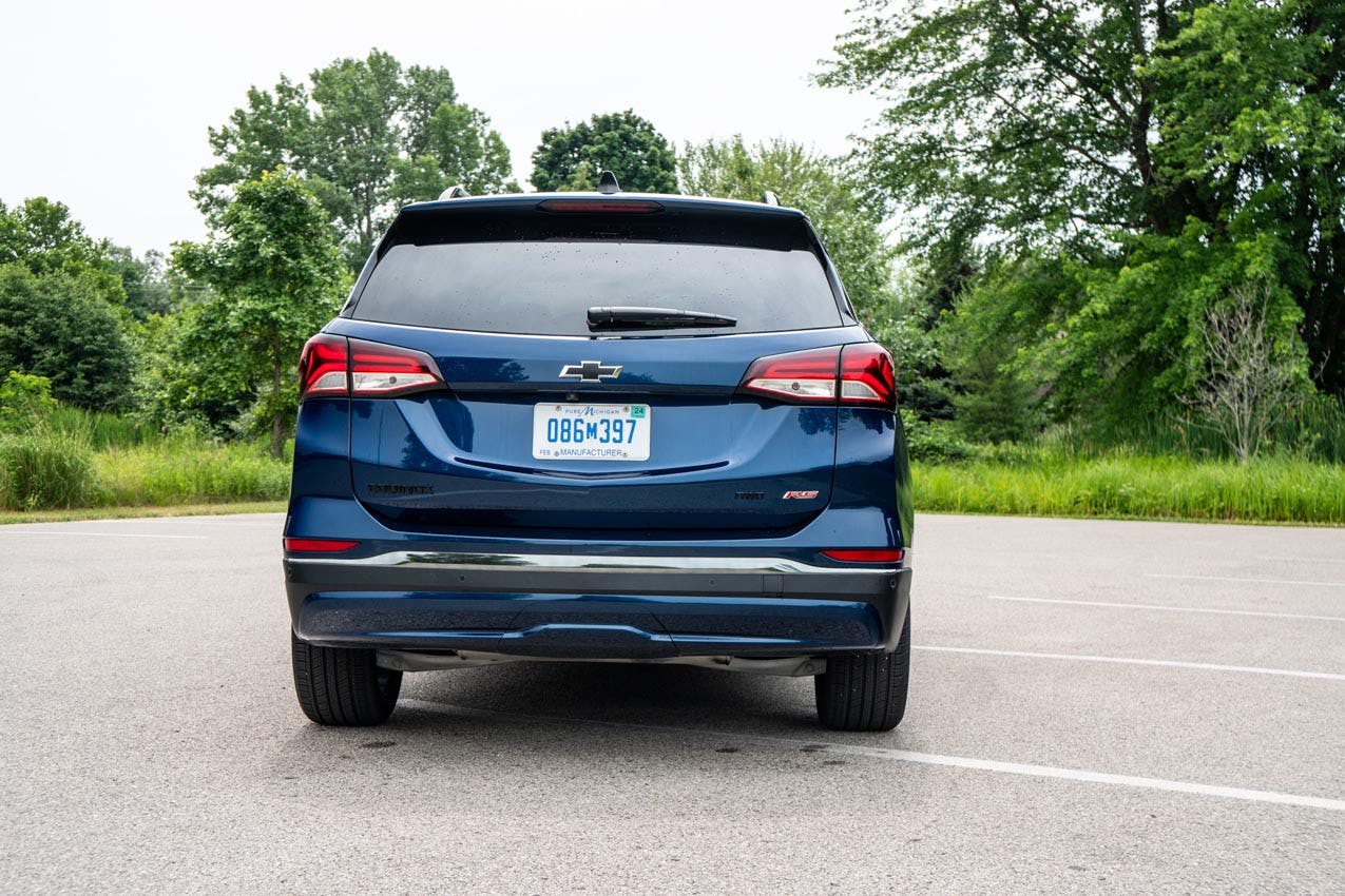 2022 Chevy Equinox RS AWD exterior rear end