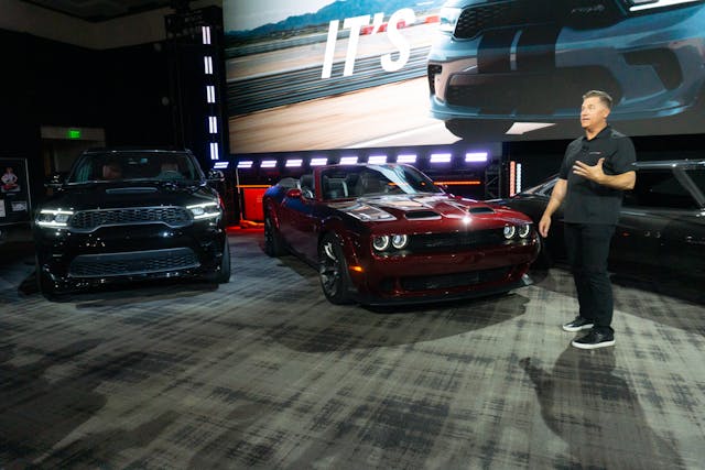 tim kuniskis hellcat durango challenger convertible speed week 2022