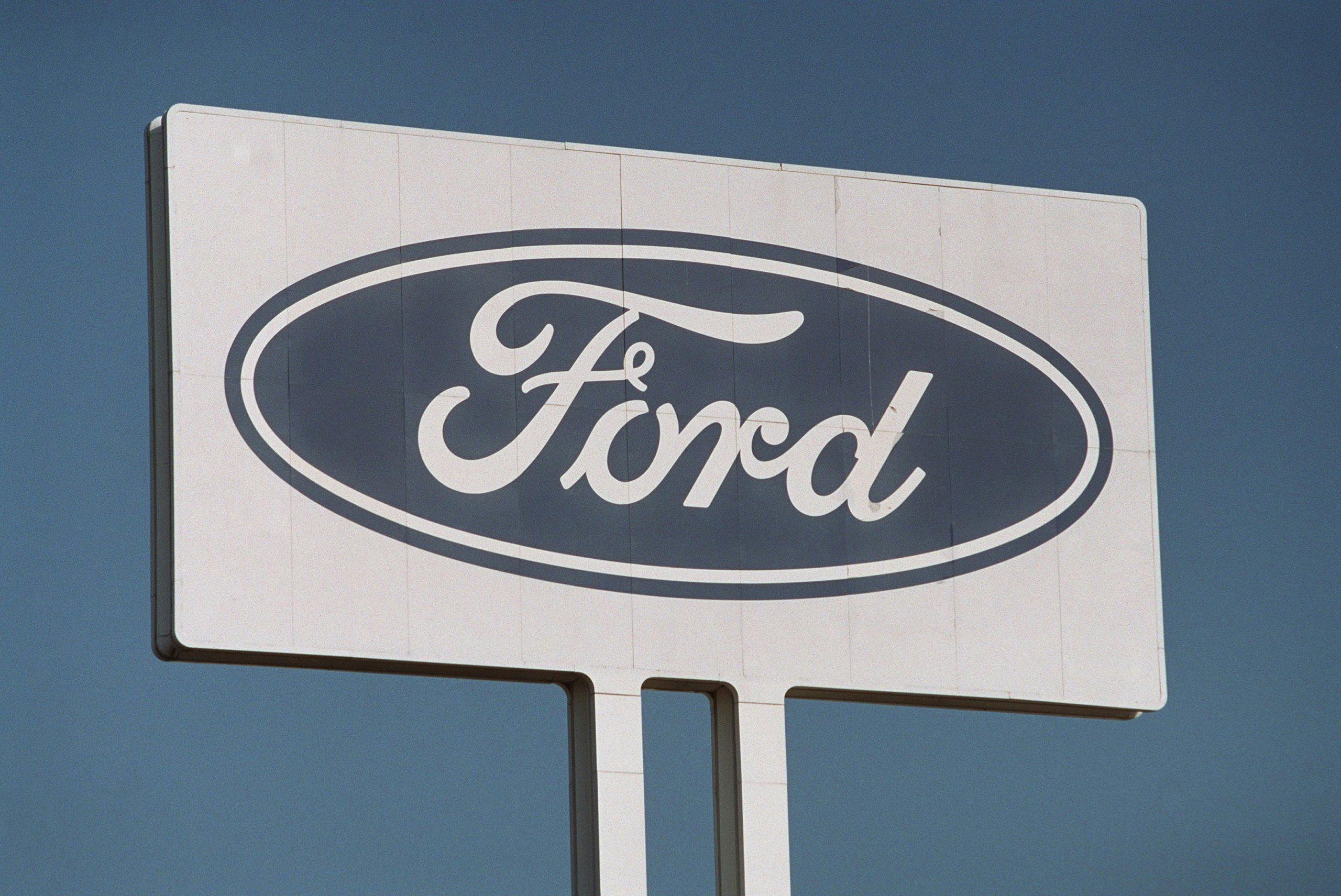 Ford plant sign Dagenham