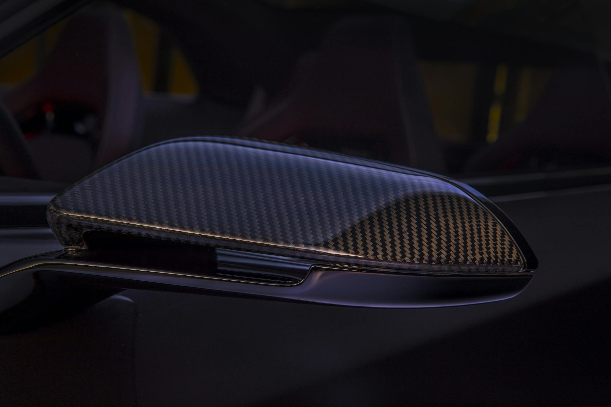 Dodge Charger Daytona SRT Concept carbon fiber mirror