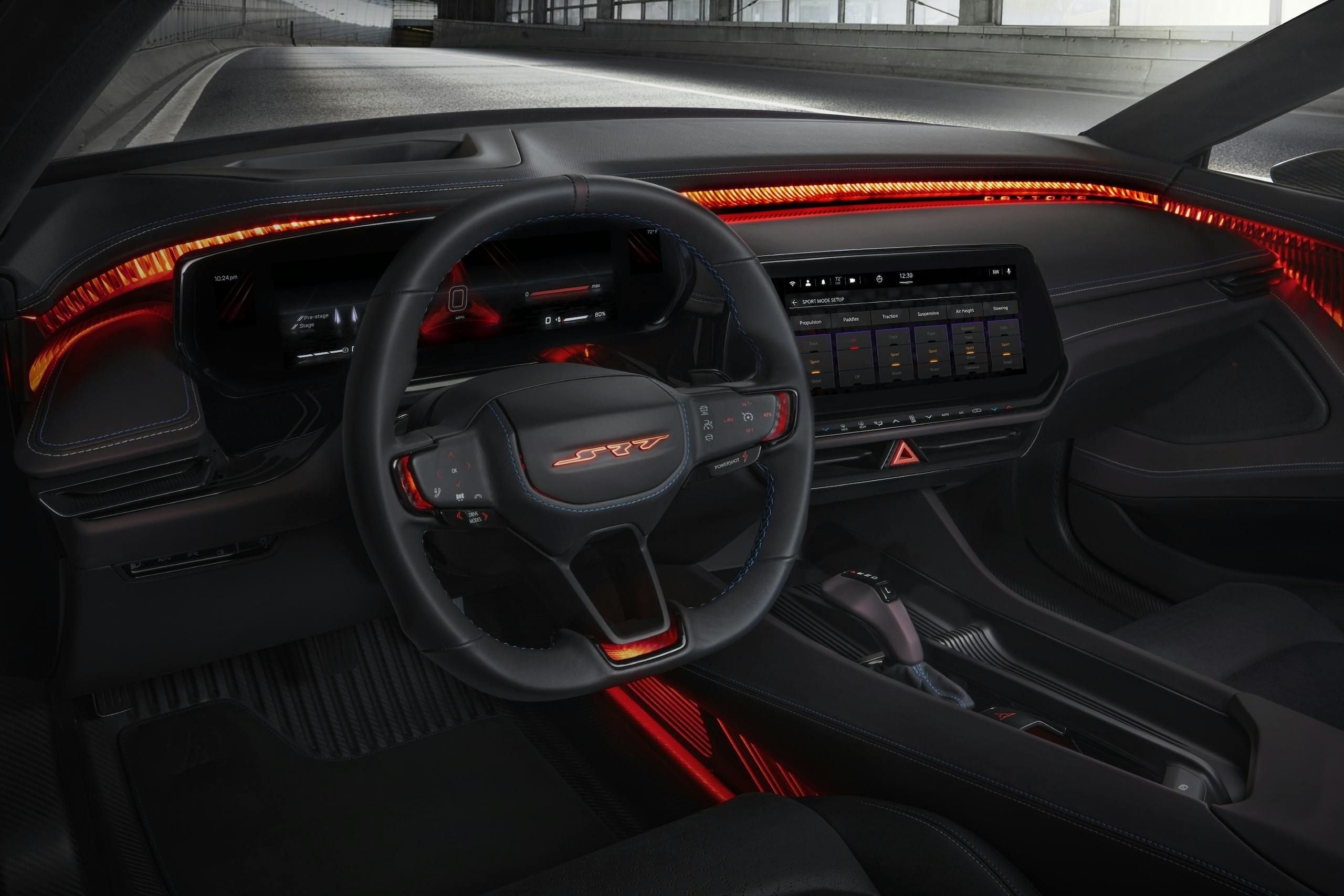 Dodge Charger Daytona SRT Concept interior front