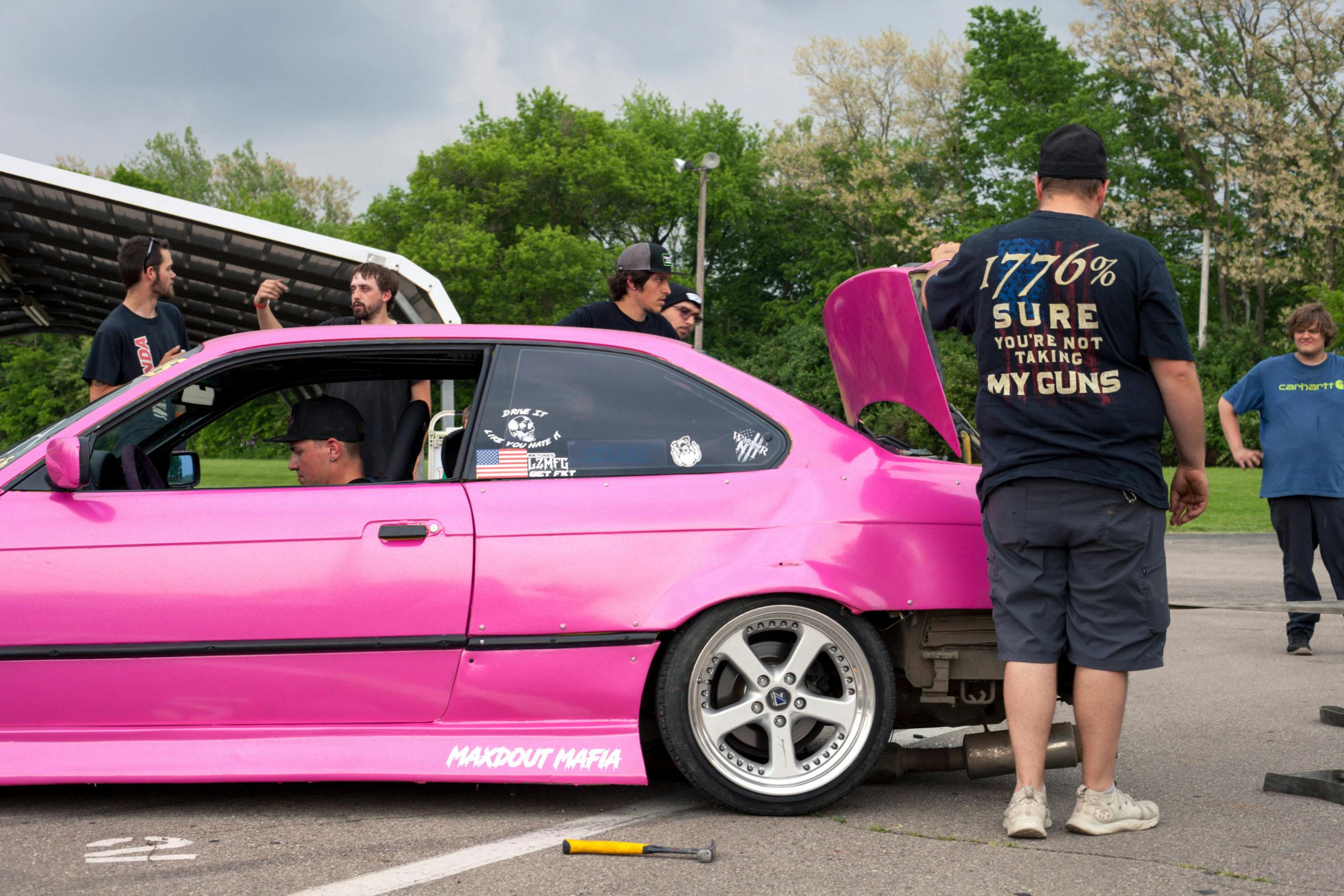 Drift Indy pink bmw lifestyle