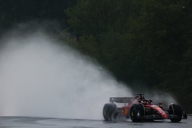 F1 Hungarian Grand Prix Practice Leclerc