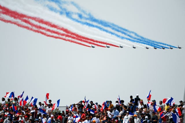 French air force formula 1 grand prix air show
