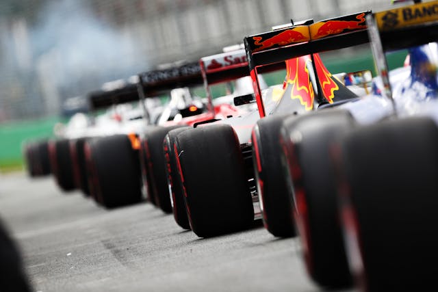 2016 Formula 1 car lineup qualifying
