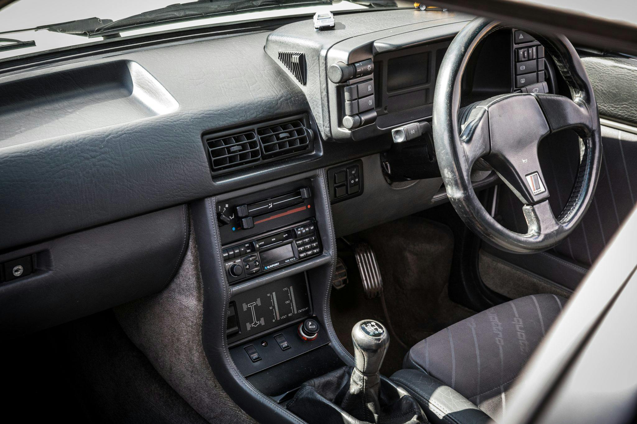 Car interior analog dials