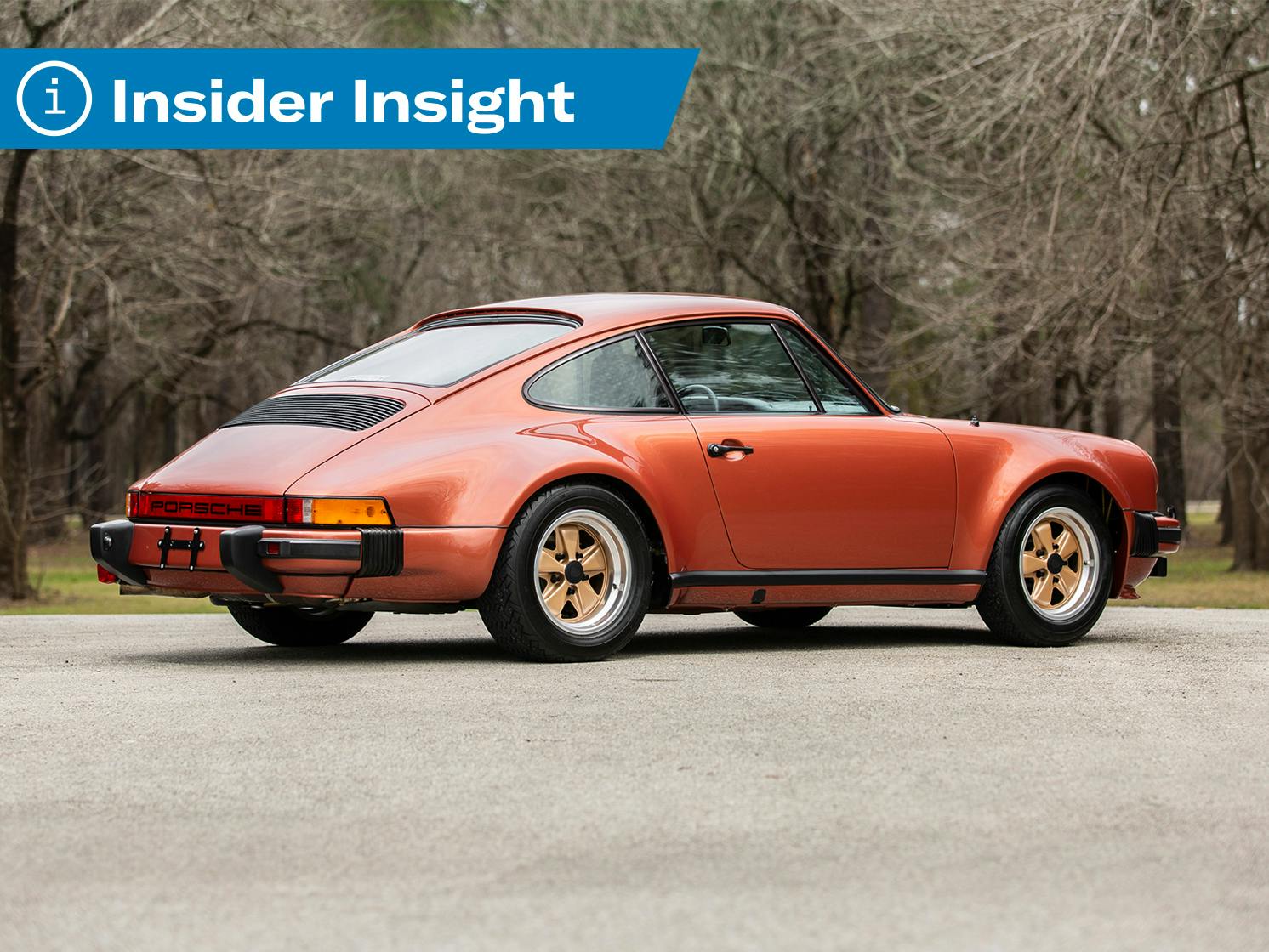 Insider Insight Porsche 930 Market Values