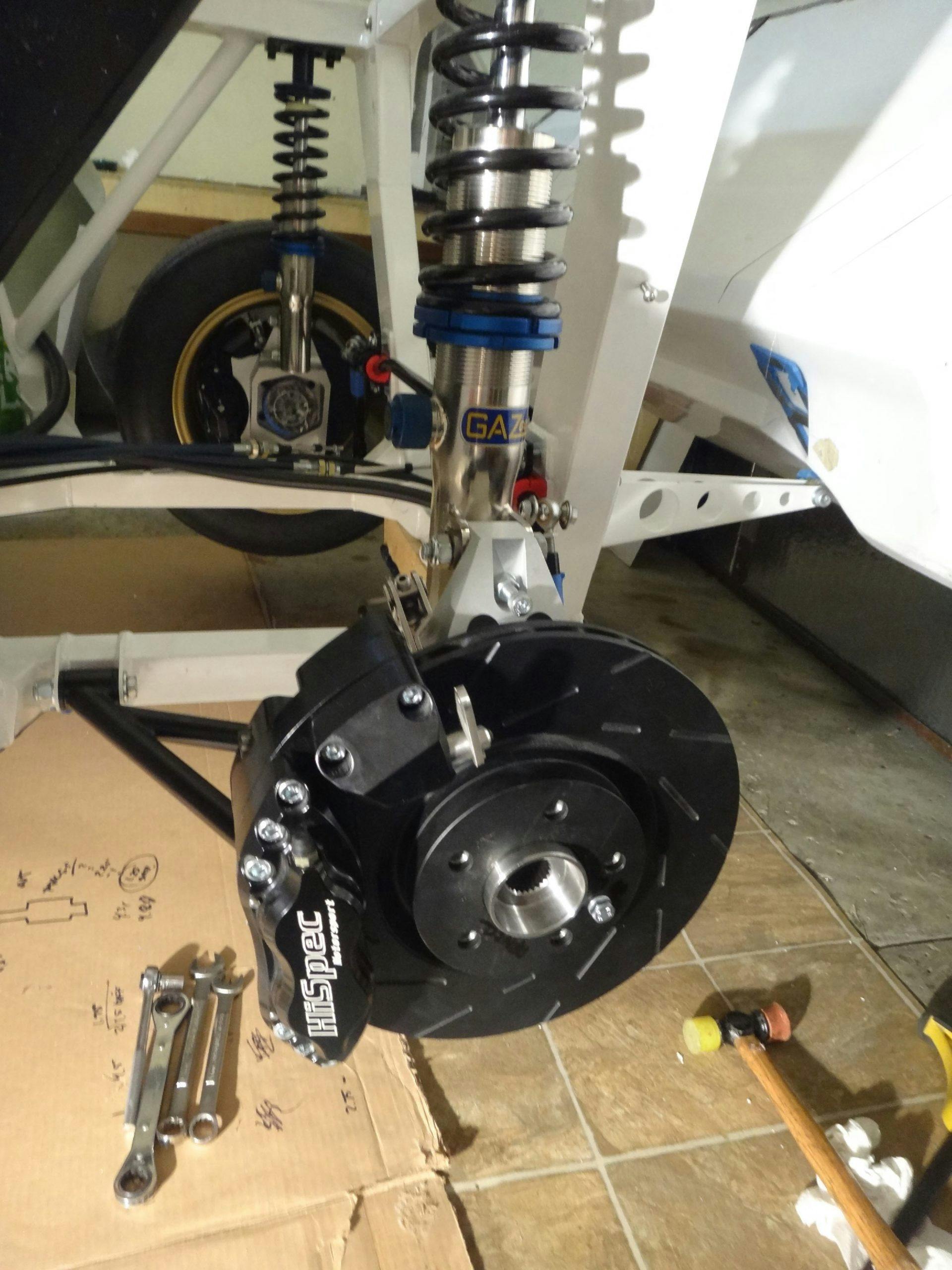 Lancia Stratos suspension brake