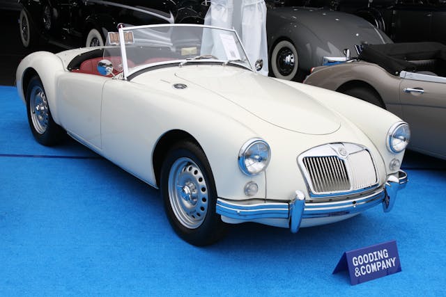1959 MGA Twin Cam Roadster front three-quarter