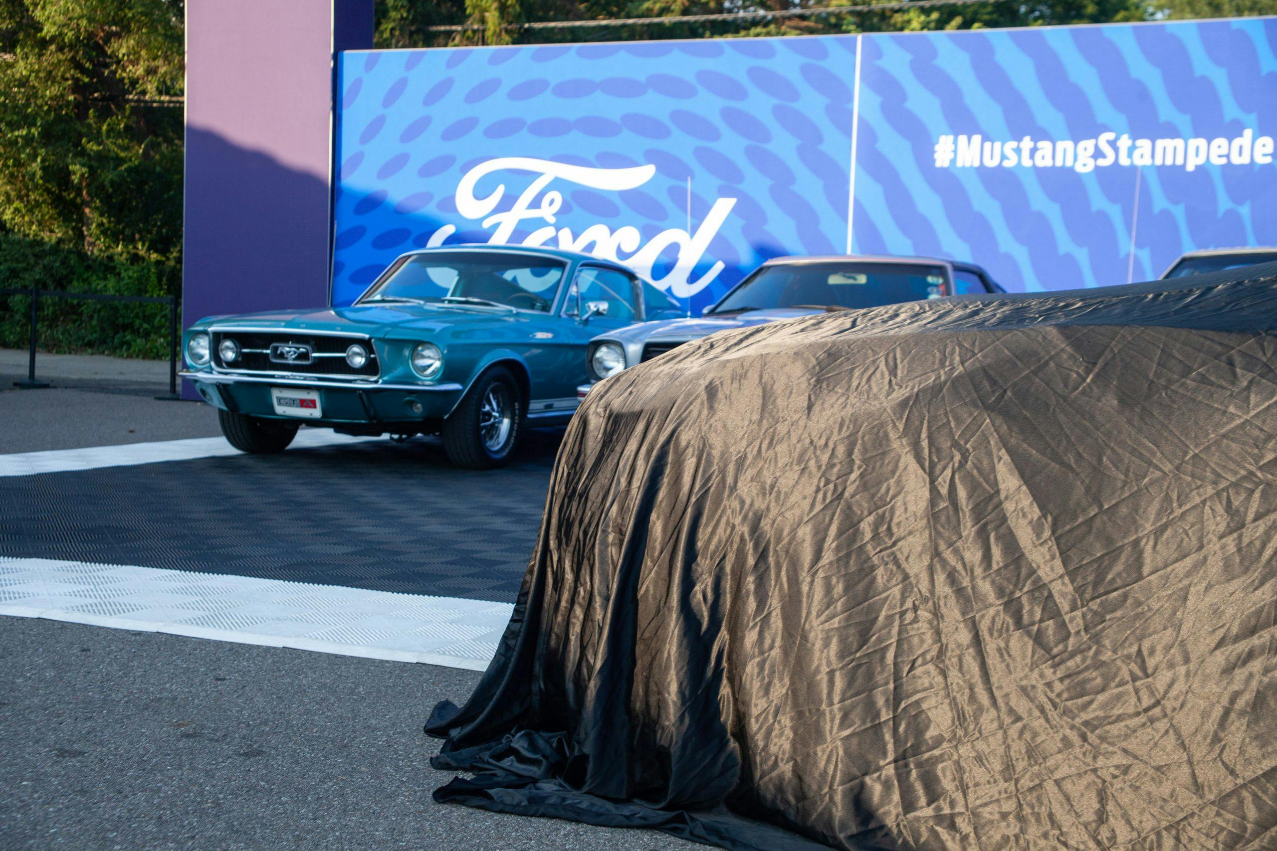 new ford mustang teaser heritage