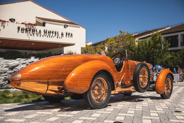 Hispano Suiza wood body car