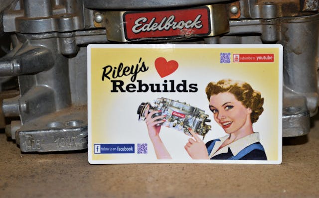 Rileys Rebuilds edelbrock carb promo