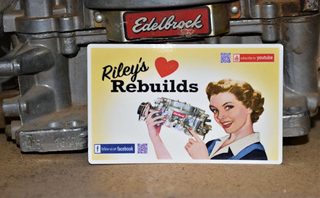 Rileys Rebuilds edelbrock carb promo