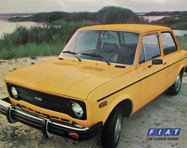 Rob Siegel - First 6 cars - Fiat 128 2-door