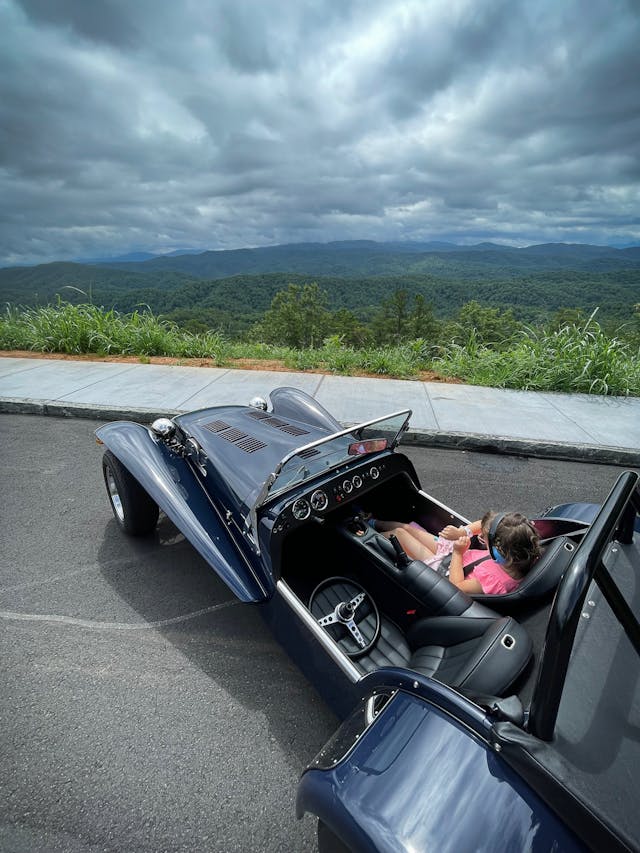 Sam Smith Caterham build dark clouds