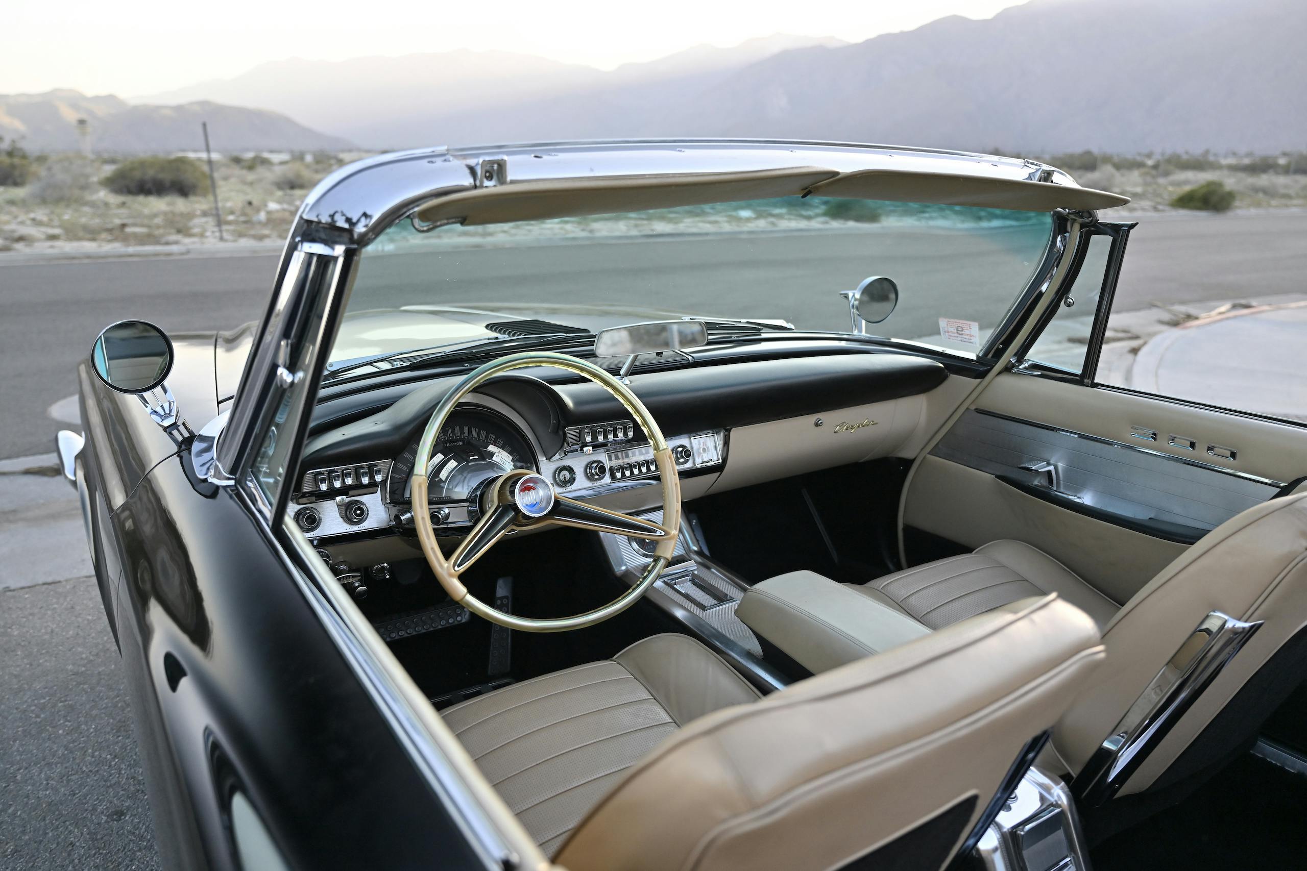 Chrysler classic convertible interior