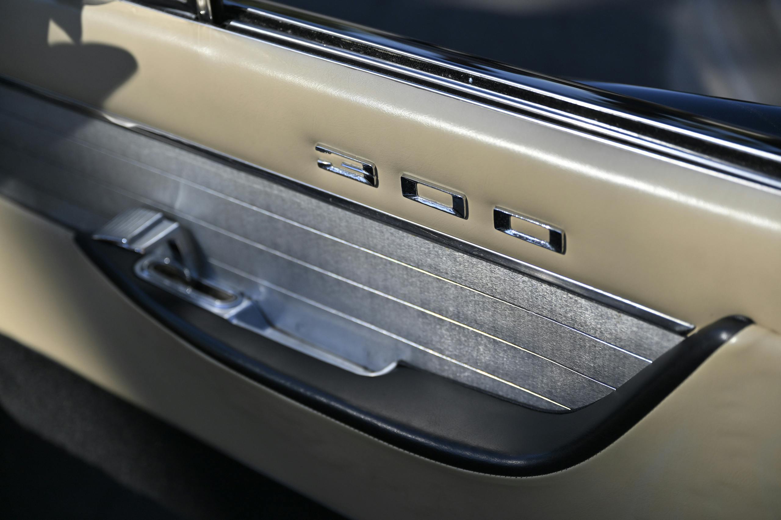 Chrysler 300 door panel trim detail