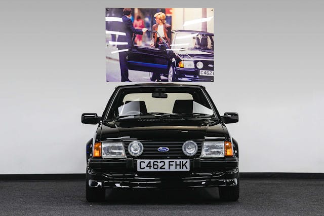 Silverstone Auctions Princess Diana Ford Escort RS Turbo