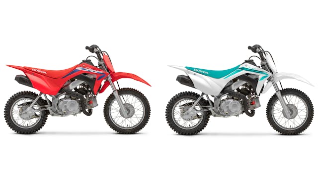 Honda CRF trail bike family 2023