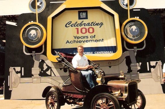 Model K Cadillac 100 year anniversary