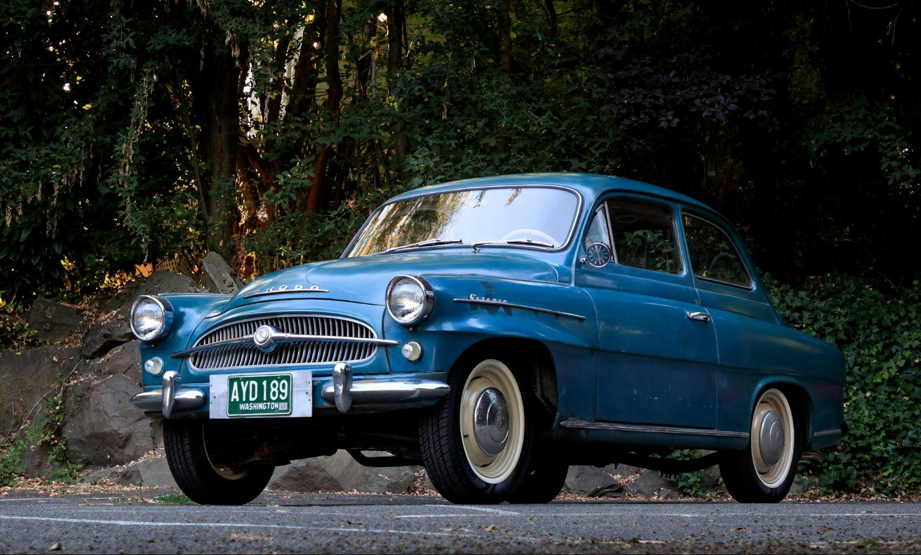 Restored 1960 Škoda Octavia testifies to Cold War culture clash