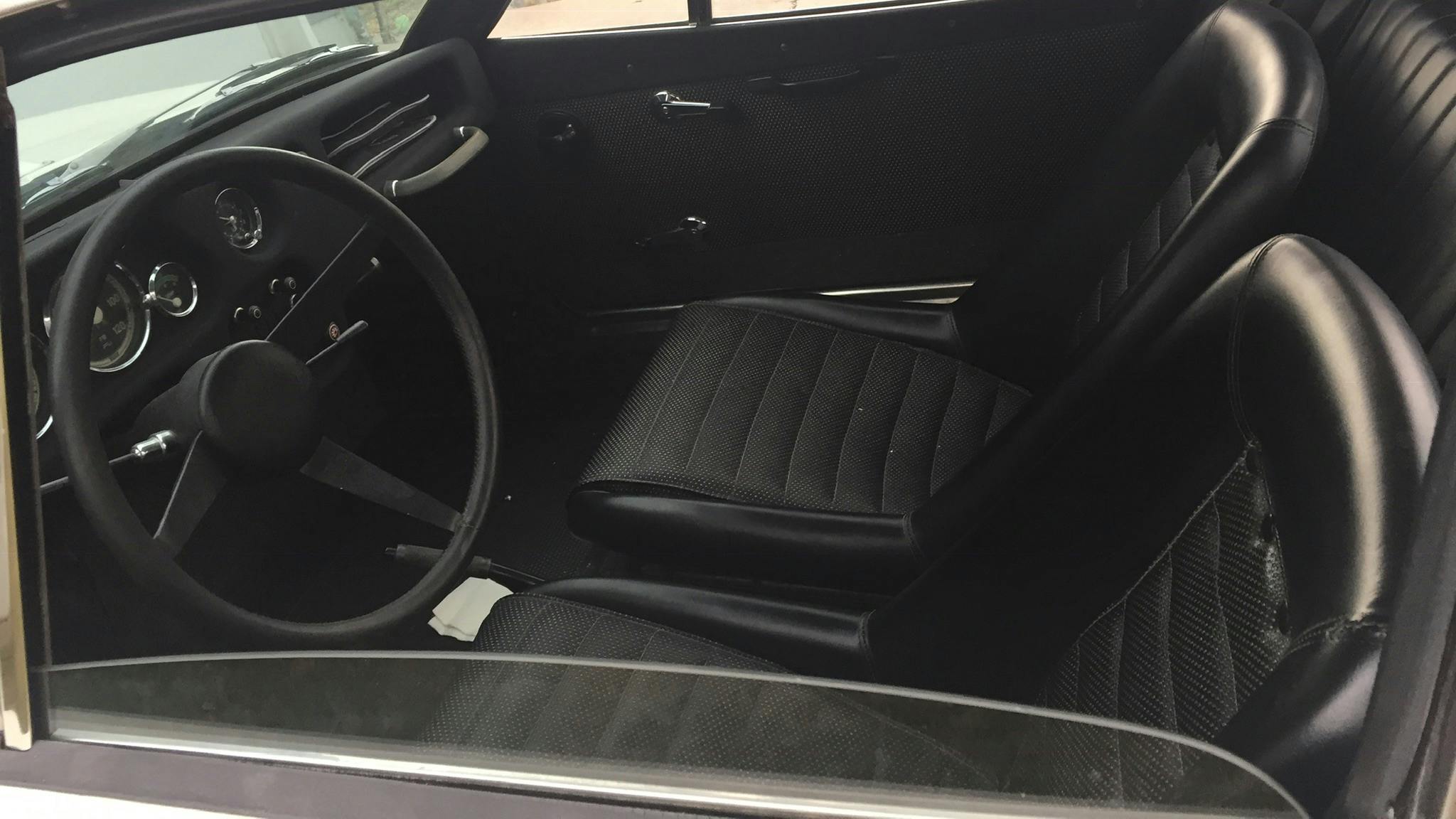 1968 Saab Sonett interior