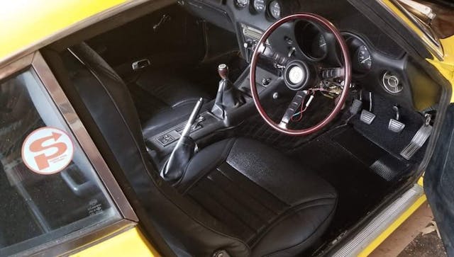 1970 Fairlady Z - RHD interior