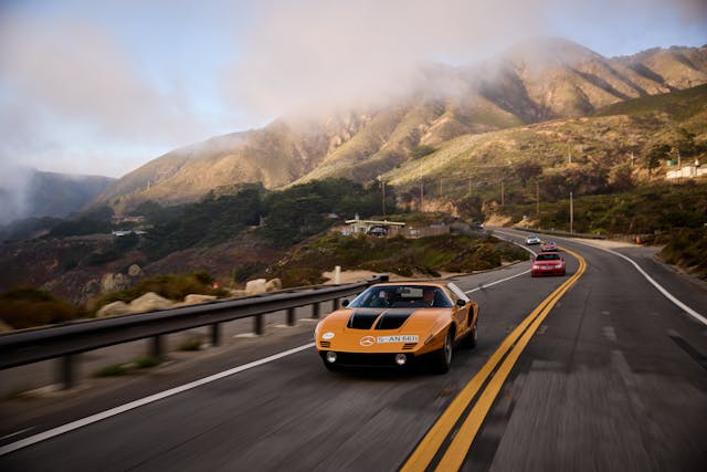 1970 Mercedes-Benz C111 driving action wide