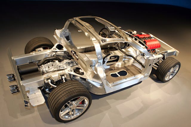 2006 Chevrolet Corvette Z06 aluminum chassis