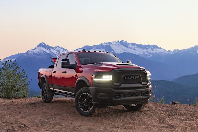 2023 Ram 2500 Heavy Duty Rebel exterior front three-quarters