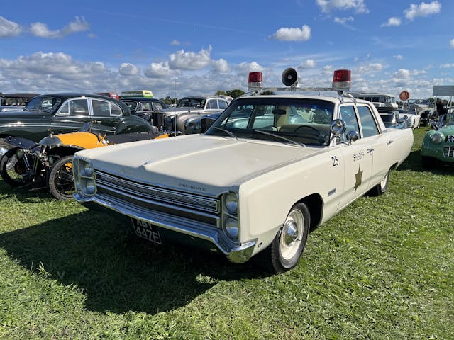 Plymouth Fury police cruiser