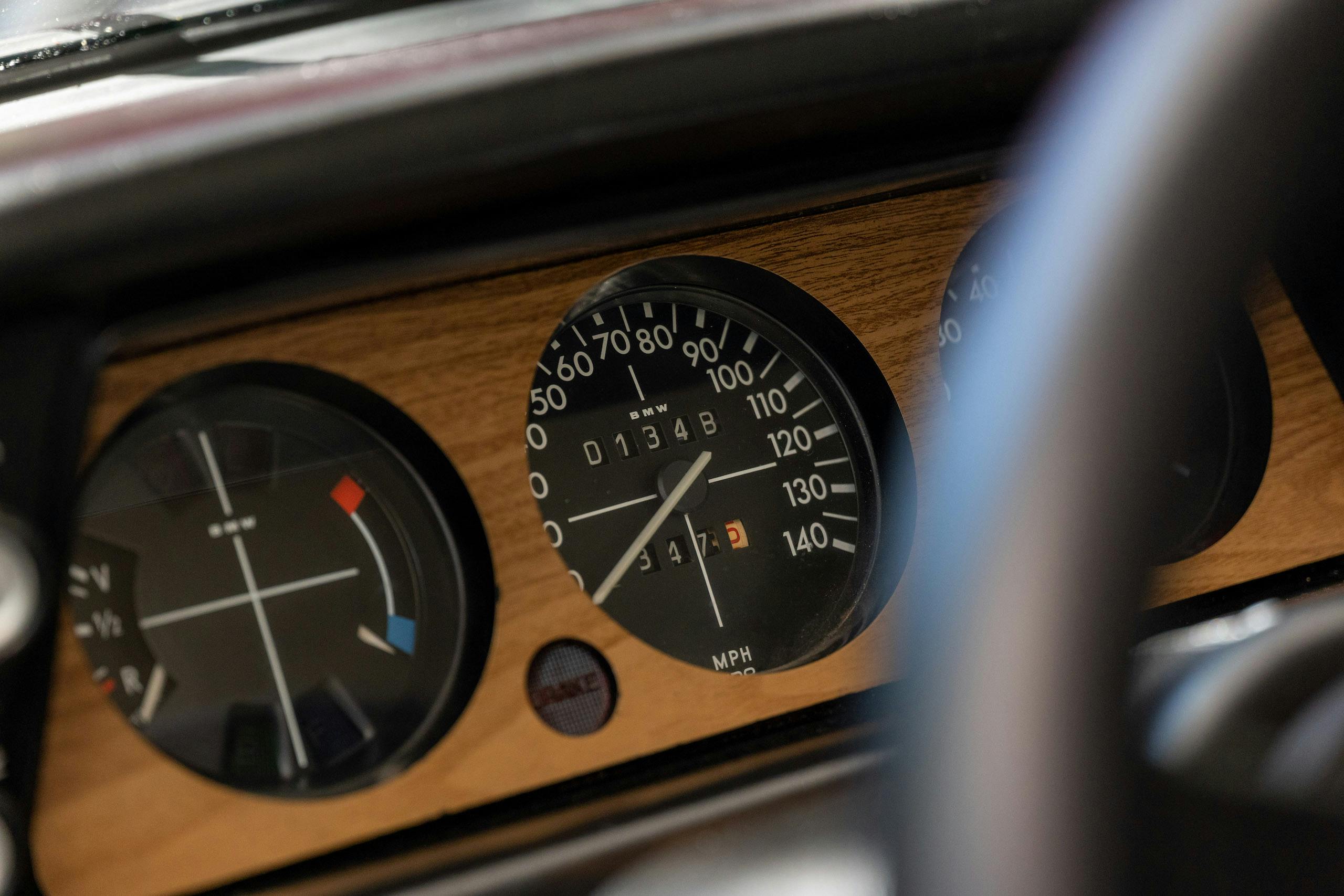 BMW dash gauge