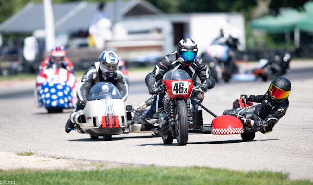 Brian and Tammy Rammer sidecar Blackhawk