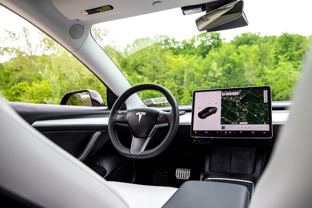 Tesla Model 3 Plaid interior